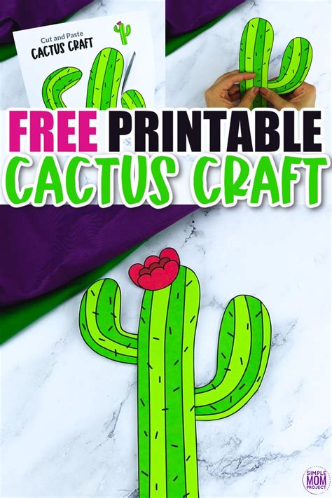 Cactus Template Printable